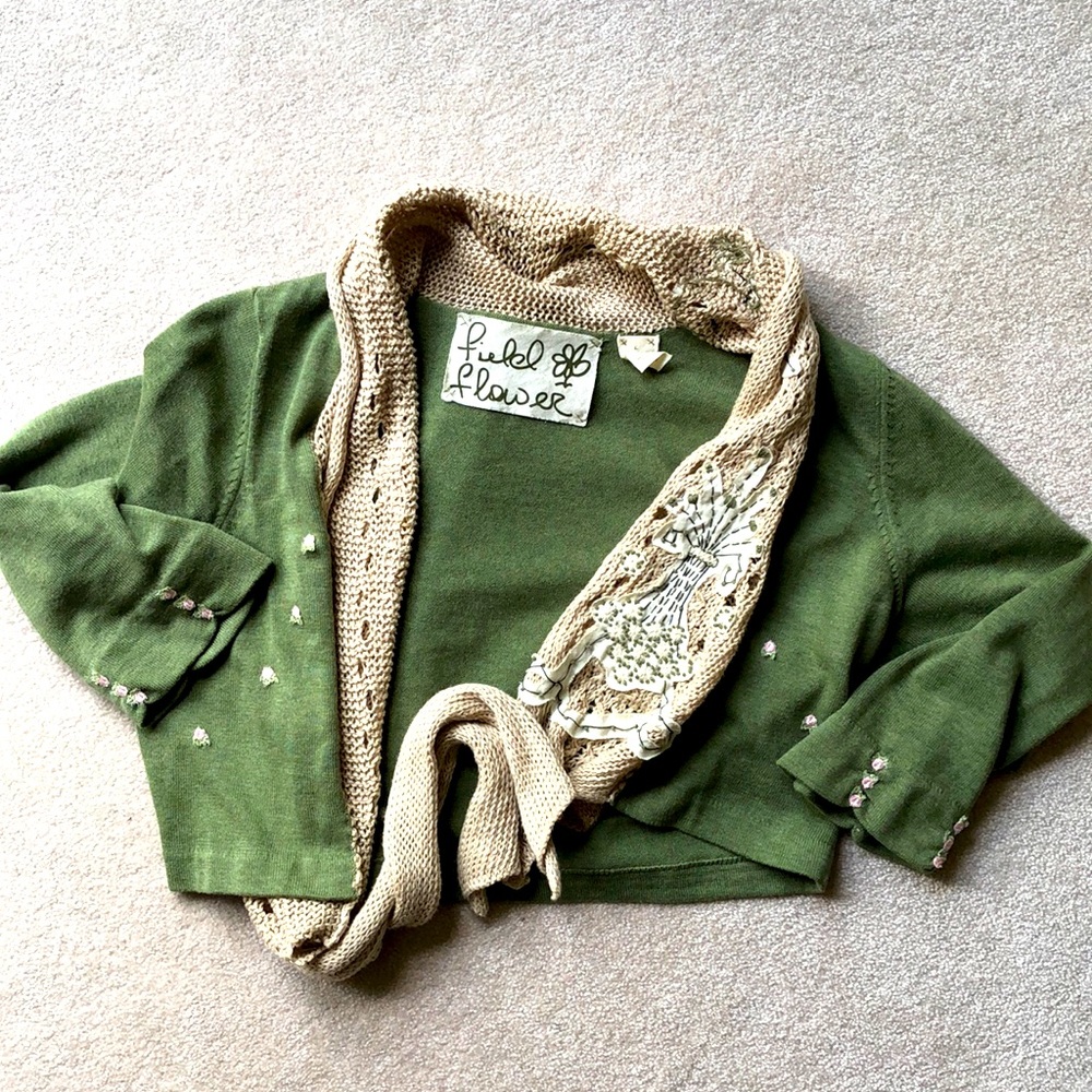 Anthropologie Field Flower sweater
